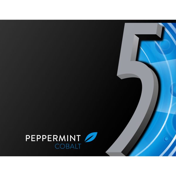 5 Gum Peppermint Cobalt 10ct