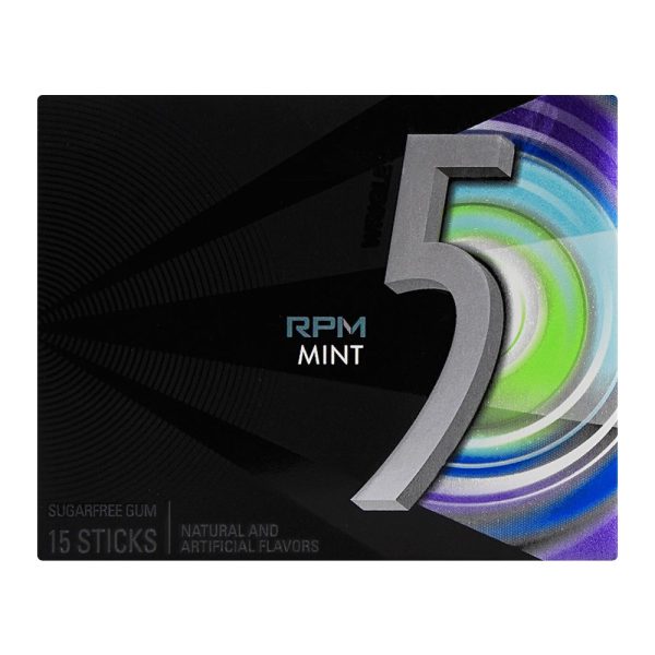 5 Gum RPM Mint 10ct