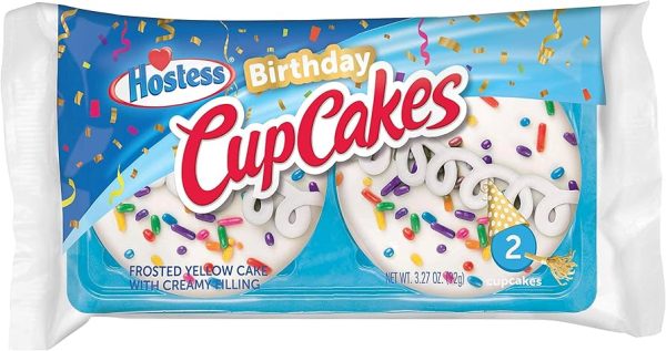 Hostess Birthday Cupcakes 6ct