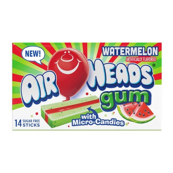 AirHeads Gum Watermelon 12ct