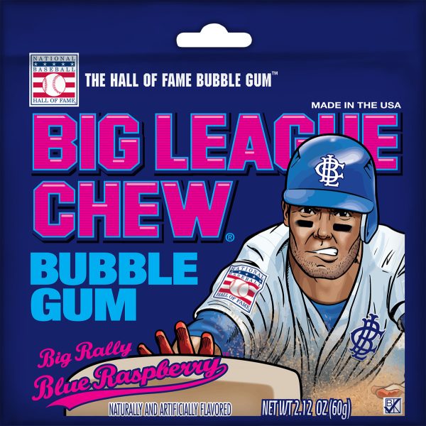 Big League Chew Blue Raspberry 12ct