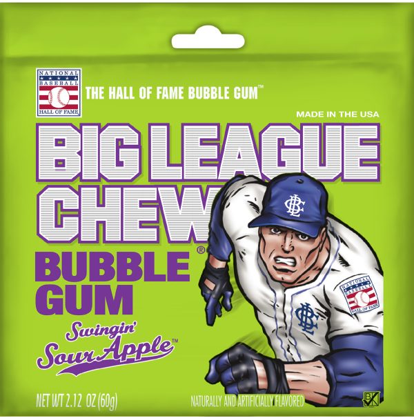 Big League Chew Sour Apple 12ct