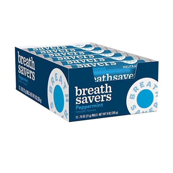 Breath Savers Mints Peppermint 24ct