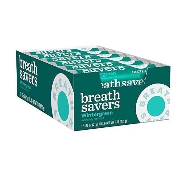 Breath Savers Mints Wintergreen 24ct