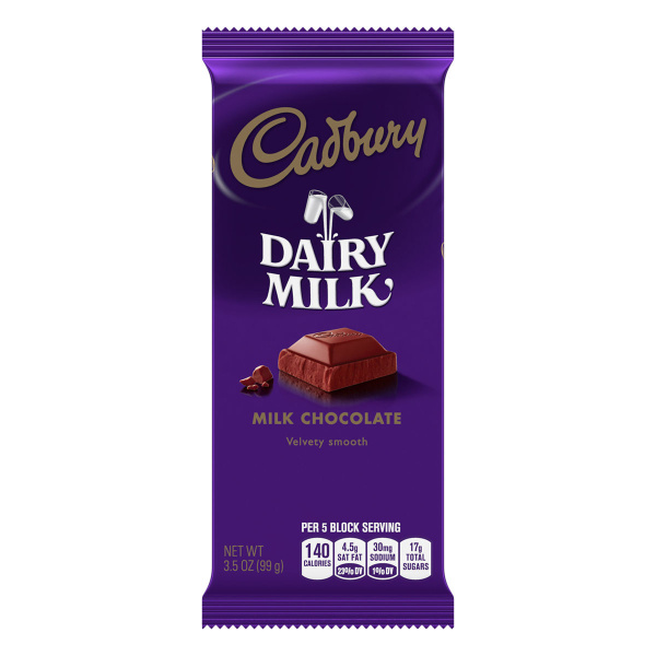 Cadbury Premium Bar Milk Chocolate 3.5oz 14ct