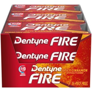 Dentyne Fire Spicy Cinnamon 9ct