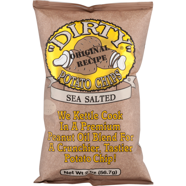 Dirty Chips Sea Salt 2oz 25ct