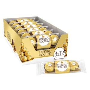 Ferrero Rocher Chocolate Hazelnut 12ct