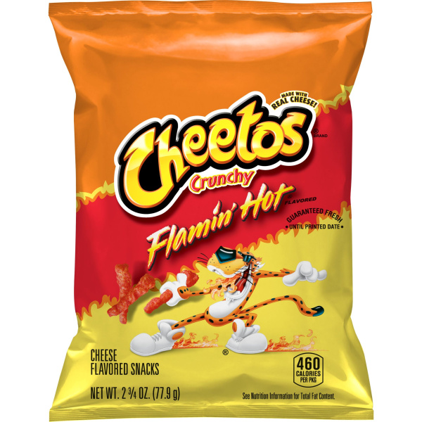 Cheetos Crunchy Flaming Hot 2.75oz 32ct