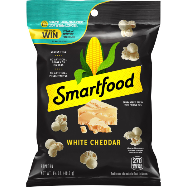 Smartfood White Cheddar Popcorn 1.75oz 24ct