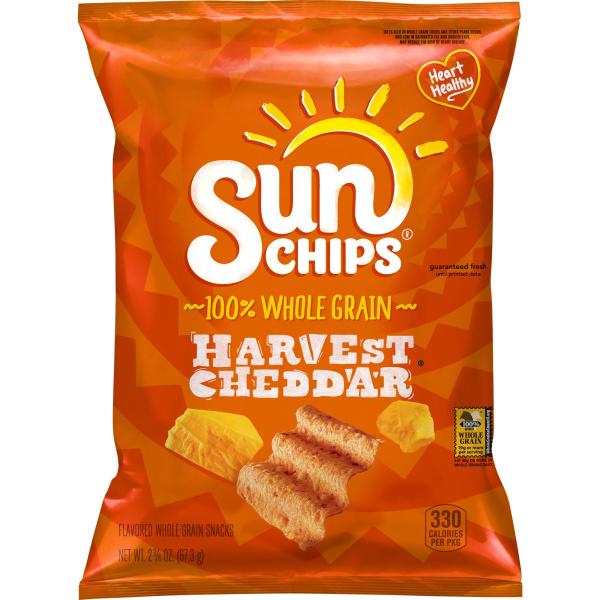 Sun Chips Harvest Cheddar 2.375oz 24ct