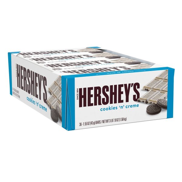 Hershey's Cookies & Creme Bar 36ct