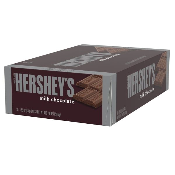 Hershey's Milk Chocolate Bar 36ct