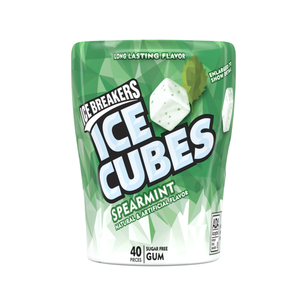 Ice Breakers Ice Cubes Spearmint Bottle 6ct