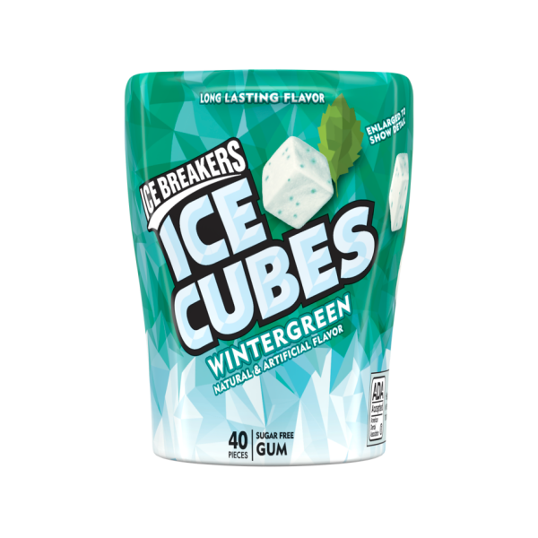 Ice Breakers Ice Cubes Wintergreen 4ct