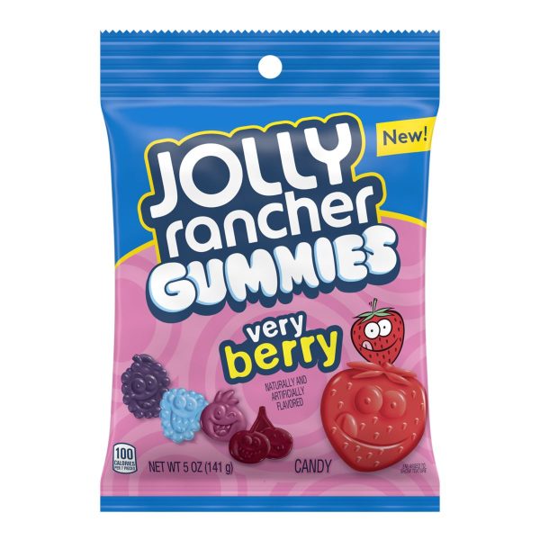 Jolly Rancher Gummies Very Berry Peg Bag 12ct