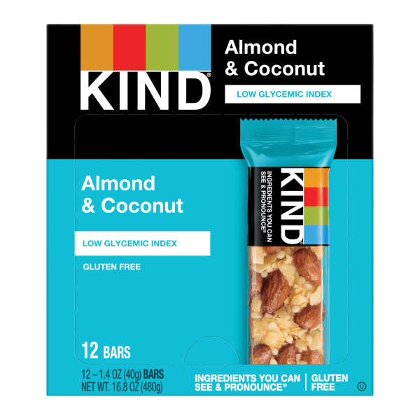 KIND Bar Almond & Coconut 12ct