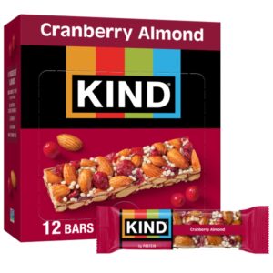 KIND Bar Cranberry Almond 12ct