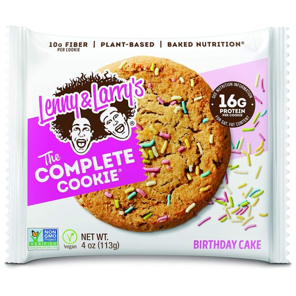 Lenny & Larrys Complete Cookie Birthday Cake 12ct