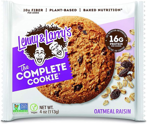 Lenny & Larrys Complete Cookie Oatmeal Raisin 12ct