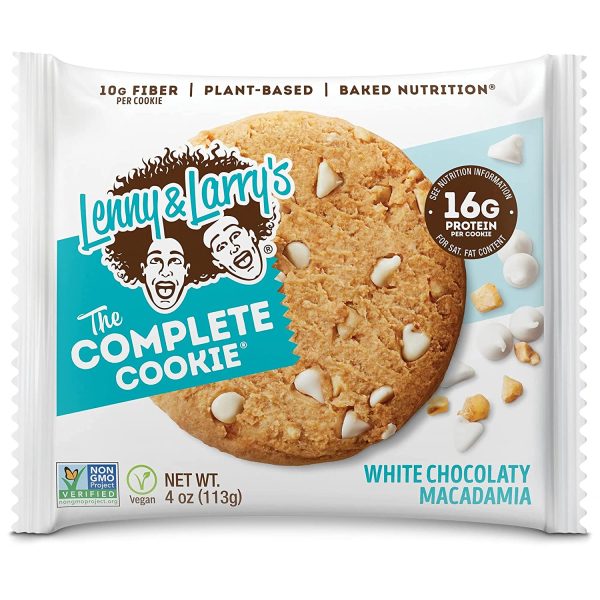 Lenny & Larrys Complete Cookie White Chocolaty Macadamia 12ct