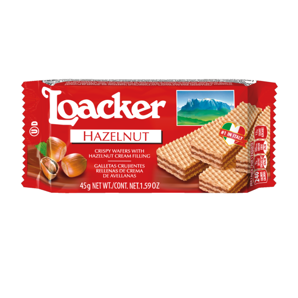 Loacker Wafers Hazelnut 12ct