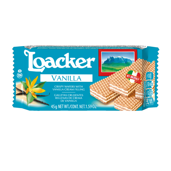 Loacker Wafers Vanilla 12ct