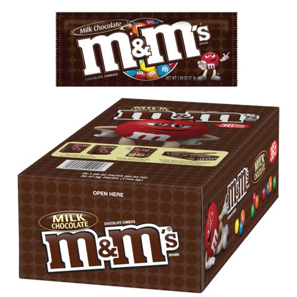 M&Ms Milk Chocolate 36ct