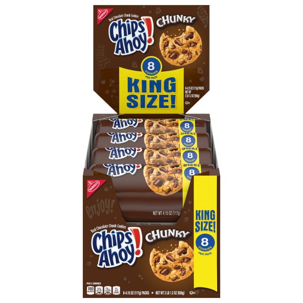 Nabisco Chips Ahoy Chunky King Size 8ct