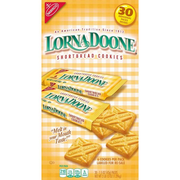 Nabisco Single Serve Lorna Doone 1.5oz 30ct