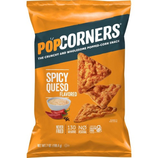 Popcorners Spicy Queso 5oz 12ct