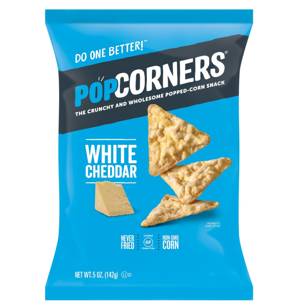 Popcorners White Cheddar 5oz 12ct