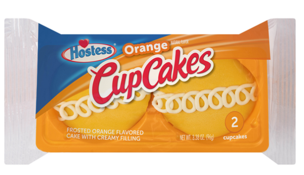 Hostess Orange Cupcakes 6ct