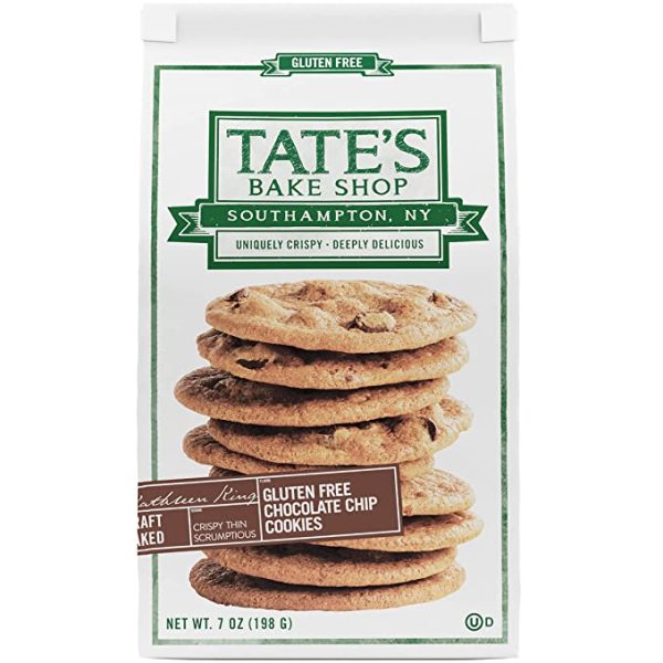 Tates Bake Shop Gluten Free Chocolate Chip Cookies 7oz 6ct