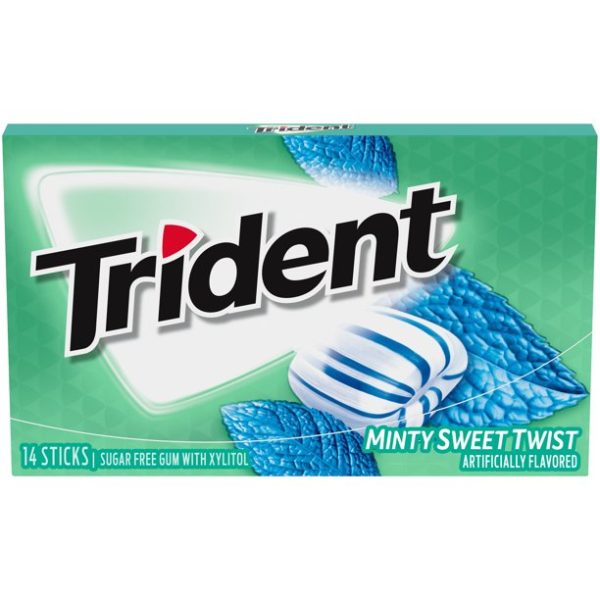 Trident Minty Sweet Twist 12ct