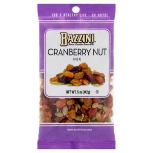 Bazzini Cranberry Nut Mix 5oz 12ct