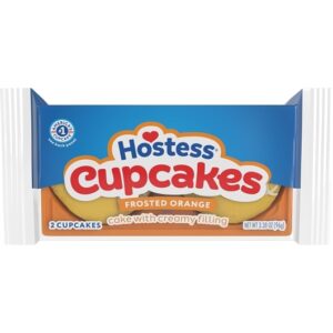 Hostess Frosted Orange Cupcakes 6ct