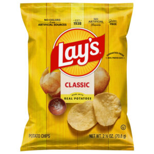 Lays Classic Potato Chips 2.25oz 24ct