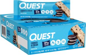 Quest Cookies & Cream Protein Bar 12ct