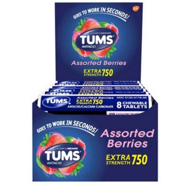 Tums Roll Assorted Berries 12ct