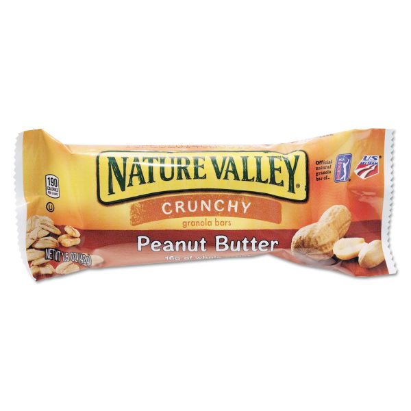 Nature Valley Granola Bar Crunchy Peanut Butter 28ct