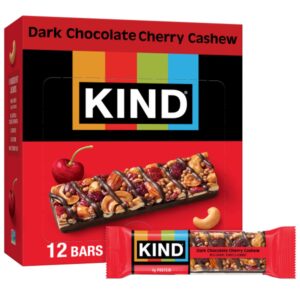 KIND Bar Dark Chocolate Cherry Cashew 12ct