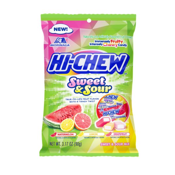 Hi Chew Bags Sweet & Sour Mix 6ct