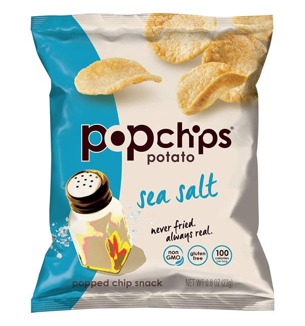 Pop Chips Sea Salt 0.8oz 24ct