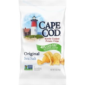 Cape Cod Original Sea Salt Reduced Fat 5oz 8ct