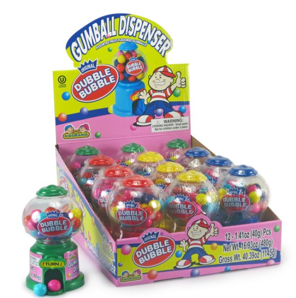 Kidsmania Mini Gumball Dispenser 12ct