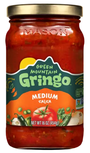 Green Mountain Gringo Medium Salsa 16oz 12ct