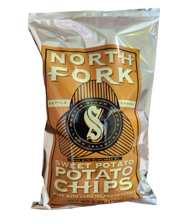 North Fork Potato Chips Sweet Potato 6oz 12ct