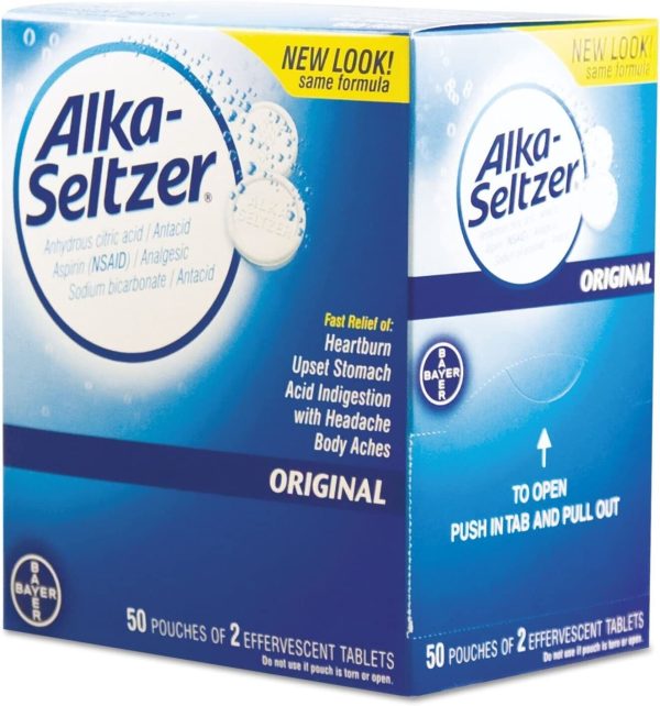 Alka-Seltzer 2pk 50ct