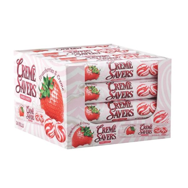 Creme Savers Strawberries & Creme 24ct